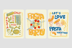 Quick Sketch Pasta Posters Product Image 1