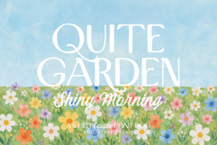 Quiet Garden Retro Whimsy Font Product Image 1