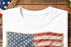 Faux Patchwork USA Flag, 250th Anniversary PNG Product Image 3