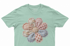 Quilted Flower | Patchwork | PNG Clipart Product Image 3