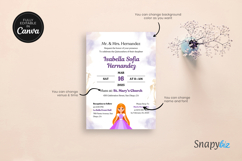 Printable Quinceanera Party Invitation Personalized Template Product Image 7