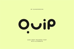 Quip - Sans Serif Rounded Alternate Product Image 1