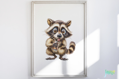 Quirky And Funny Raccoons Sublimation Product Image 2
