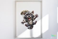 Quirky And Funny Raccoons Sublimation Product Image 2