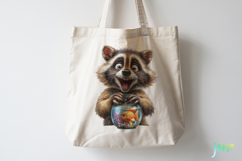Quirky And Funny Raccoons Sublimation Product Image 3