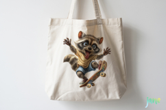 Quirky And Funny Raccoons Sublimation Product Image 3