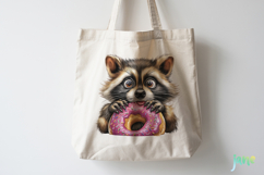 Quirky And Funny Raccoons Sublimation Product Image 3