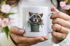 Quirky And Funny Raccoons Sublimation Product Image 4