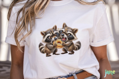 Quirky And Funny Raccoons Sublimation Product Image 5