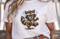Quirky And Funny Raccoons Sublimation Product Image 5