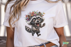 Quirky And Funny Raccoons Sublimation Product Image 5