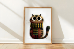 Quirky Bee and Cat Clipart Product Image 3