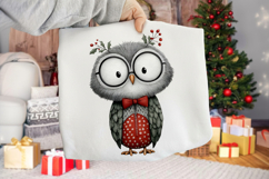 Quirky Christmas Animals Clipart Product Image 2