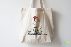 Quirky Christmas Cat Clipart Product Image 4