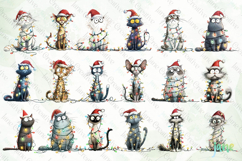 Quirky Christmas Cat Sublimation Bundle Product Image 5