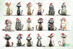 Quirky Christmas Cat Sublimation Bundle Product Image 6