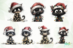 Quirky Christmas Cat Sublimation Product Image 7