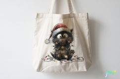 Quirky Christmas Cat Sublimation Product Image 2