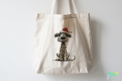 Quirky Christmas Dog Clipart Product Image 4