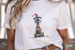 Quirky Christmas Dog Clipart Product Image 2