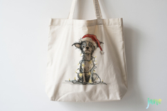 Quirky Christmas Dog Clipart Product Image 4