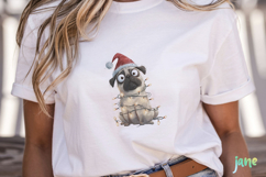 Quirky Christmas Dog Clipart Product Image 2
