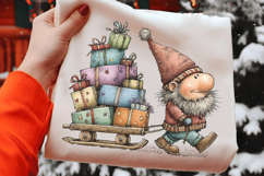 Quirky Christmas Dwarfs Clipart Product Image 2