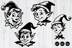 Quirky Christmas Elf SVG, Christmas Elf SVG, Christmas SVG Product Image 1