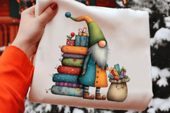 Quirky Christmas Gnome Clipart Product Image 2