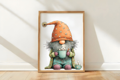Quirky Christmas Gnome Clipart Product Image 3