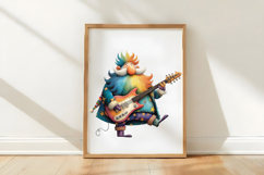 Quirky Christmas Santa Clipart Product Image 3