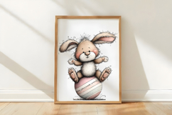 Quirky Easter Animals Clipart Product Image 3