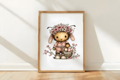 Quirky Easter Bee Clipart Product Image 3