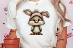 Quirky Easter Cute Chick Clipart Product Image 2