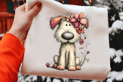 Quirky Easter Dog Clipart Product Image 2