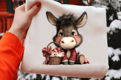 Quirky Easter Donkey Clipart Product Image 2