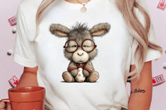 Quirky Easter Donkey Clipart Product Image 2