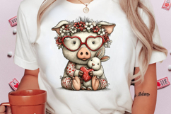 Quirky Easter Farm Animals Clipart Product Image 2