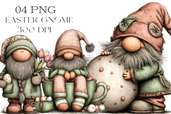 Quirky Easter Gnome Clipart Product Image 1