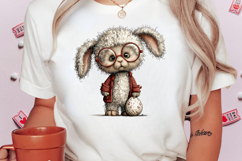 Quirky Easter Lamb Clipart Product Image 2