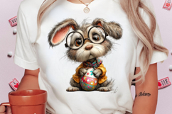 Quirky Easter Puppy Dog Clipart Product Image 2