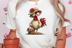 Quirky Easter Rooster Clipart Product Image 2