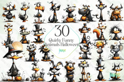 Quirky Funny Animals Halloween Product Image 1