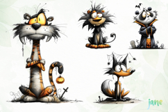 Quirky Funny Animals Halloween Product Image 1
