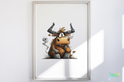 Quirky Funny Animals Halloween Product Image 2