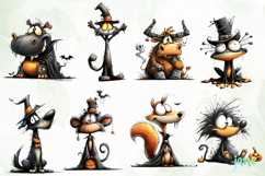 Quirky Funny Animals Halloween Product Image 7