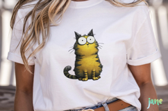Quirky Funny Cats Sublimation Product Image 2