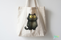 Quirky Funny Cats Sublimation Product Image 4