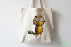 Quirky Funny Cats Sublimation Product Image 4