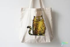 Quirky Funny Cats Sublimation Product Image 4